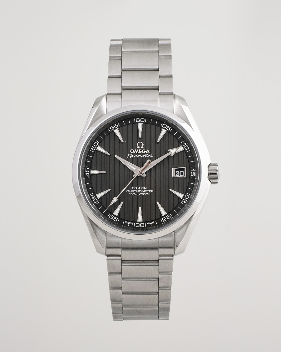Homme | Omega Pre-Owned Seamaster Aqua Terra 231.13.42.21.06.001 Steel Grey | Omega Pre-Owned | Seamaster Aqua Terra 231.13.42.21.06.001 Steel Grey