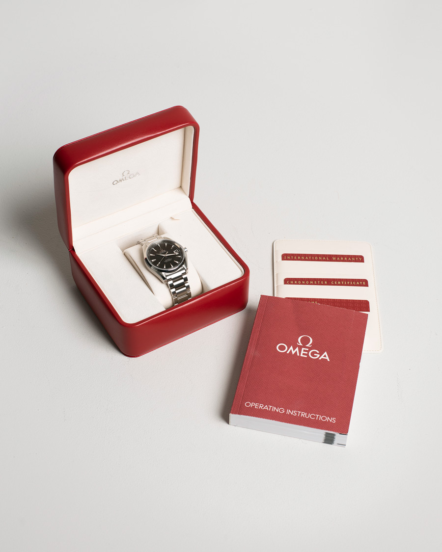 Homme | Omega Pre-Owned Seamaster Aqua Terra 231.13.42.21.06.001 Steel Grey | Omega Pre-Owned | Seamaster Aqua Terra 231.13.42.21.06.001 Steel Grey