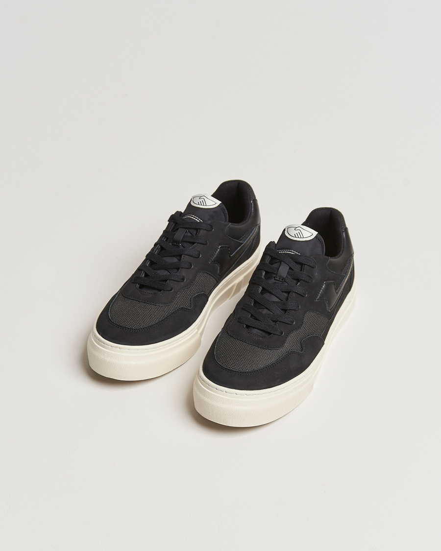 Homme | Stepney Workers Club Pearl S-Strike Nubuck Sneaker Black/Black | Stepney Workers Club | Pearl S-Strike Nubuck Sneaker Black/Black