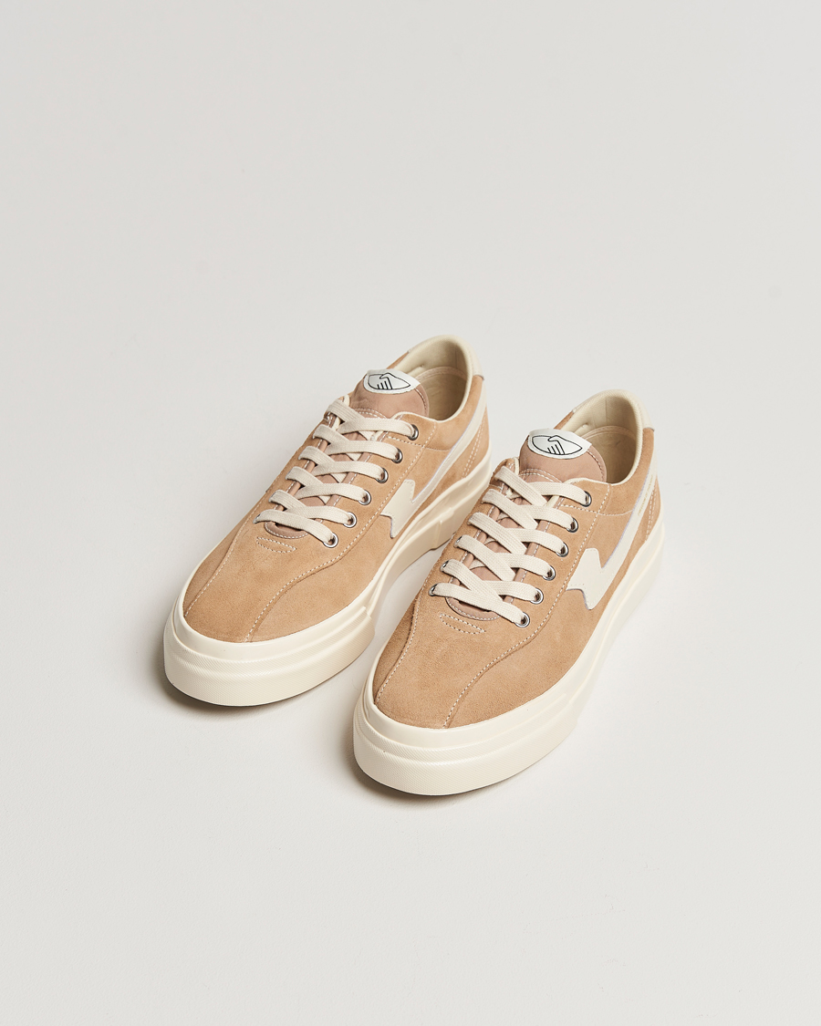 Homme | Stepney Workers Club Dellow S-Strike Suede Sneaker Earth/Ecru | Stepney Workers Club | Dellow S-Strike Suede Sneaker Earth/Ecru