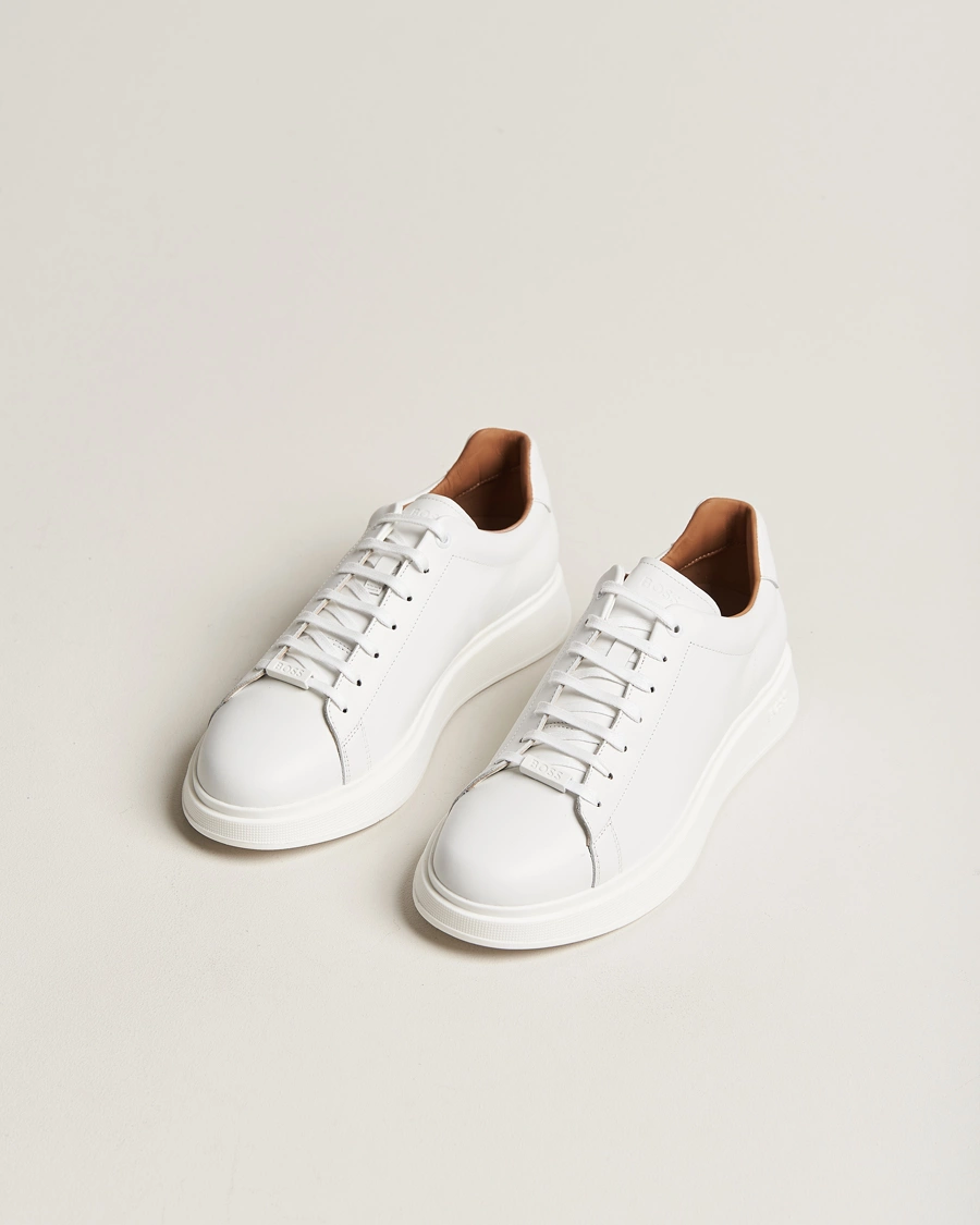 Homme | Chaussures | BOSS BLACK | Bulton Sneaker White