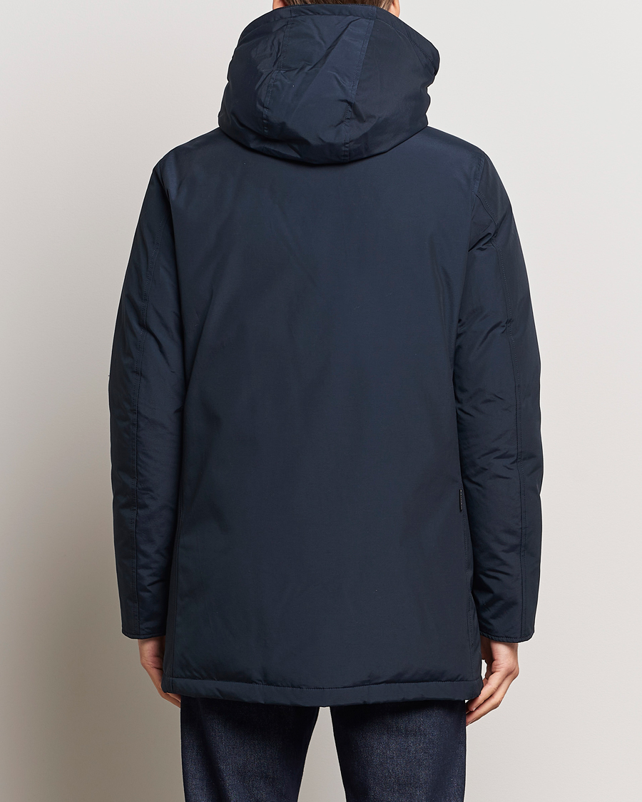 Homme | Manteaux Et Vestes | Woolrich | Arctic Parka No Fur Melton Blue