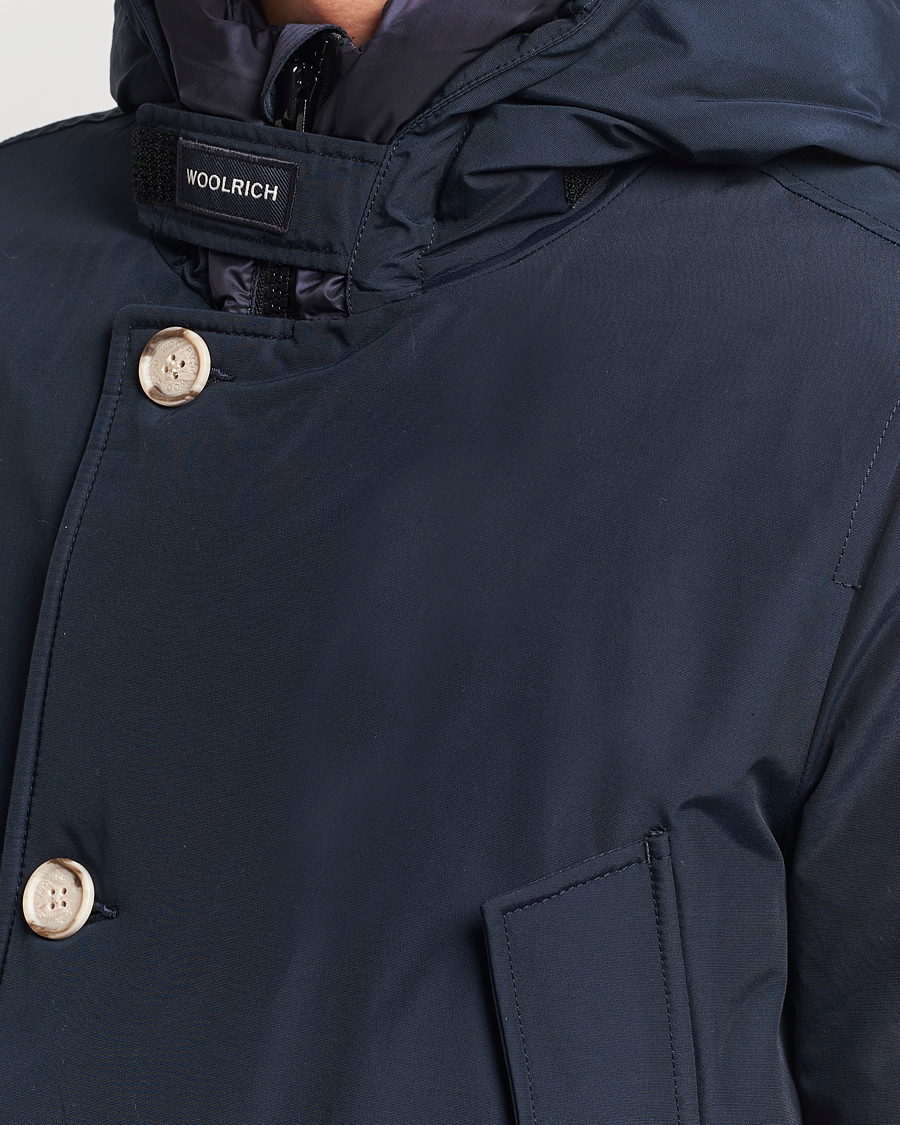 Homme | Manteaux Et Vestes | Woolrich | Arctic Parka No Fur Melton Blue