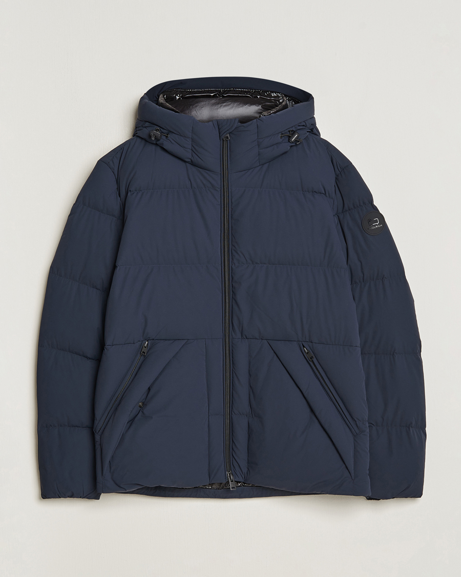 Homme | Manteaux Et Vestes | Woolrich | Sierra Supreme Down Jacket Melton Blue