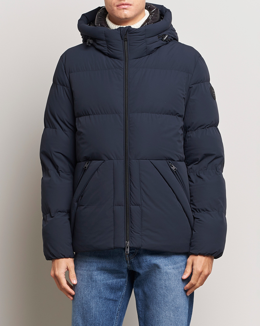 Homme | Manteaux Et Vestes | Woolrich | Sierra Supreme Down Jacket Melton Blue