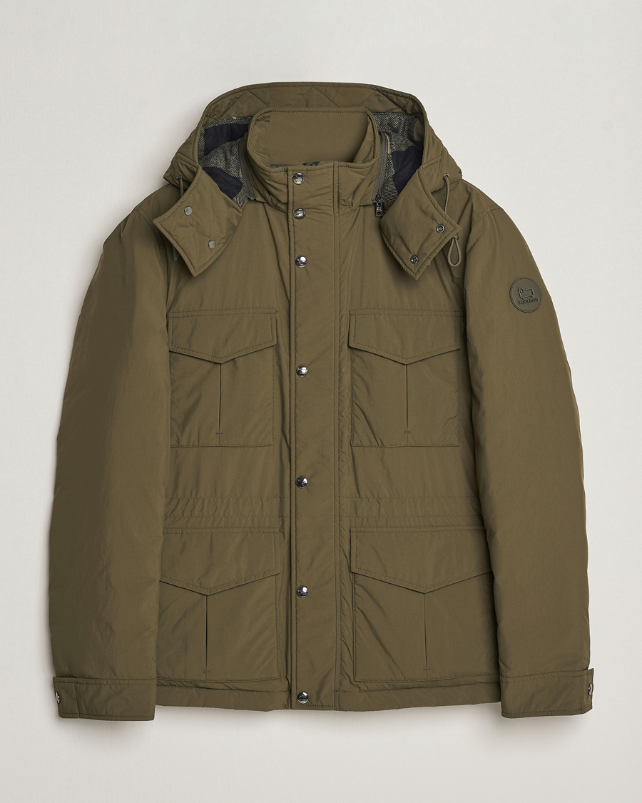 Homme | Manteaux Et Vestes | Woolrich | Aleutian Padded Field Jacket Dark Green