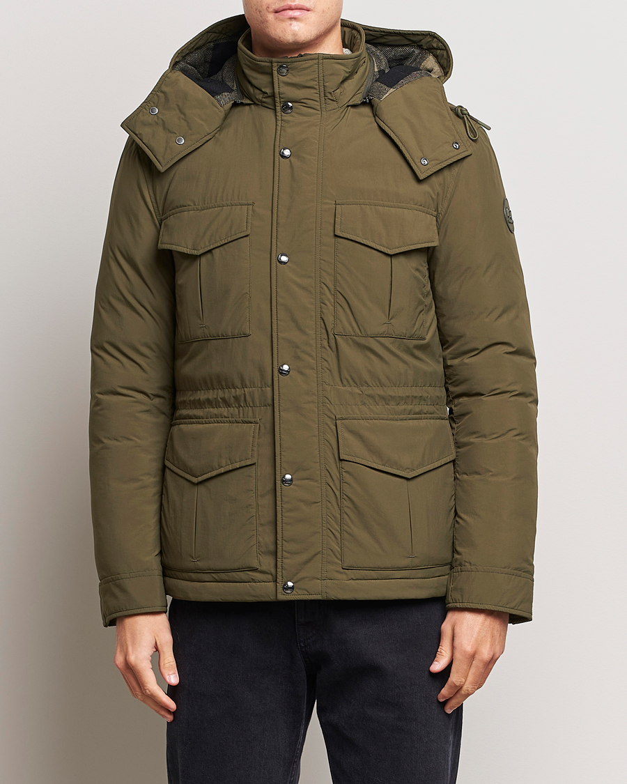 Homme | Manteaux Et Vestes | Woolrich | Aleutian Padded Field Jacket Dark Green