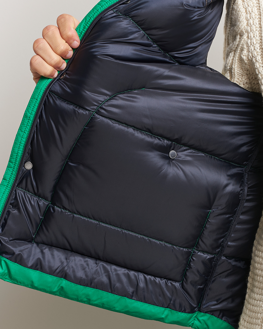 Homme | Manteaux Et Vestes | Woolrich | Western Down Vest Kelly Green