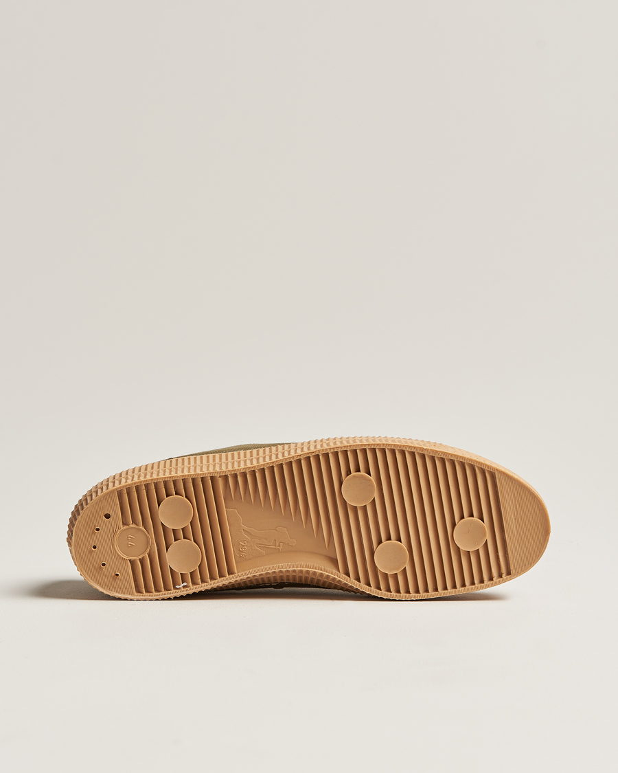 Homme | Baskets | Novesta | Star Master Organic Cotton Sneaker Military/Transparant