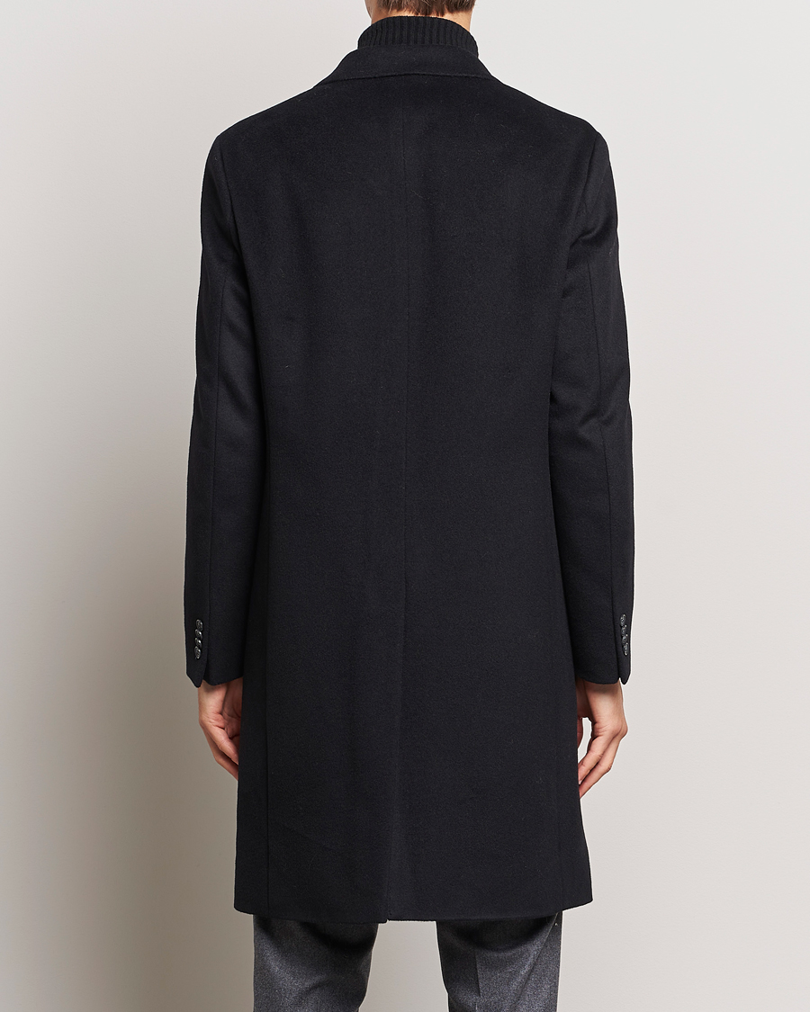 Homme | Manteaux Et Vestes | Oscar Jacobson | Shaw Wool/Cashmere Coat Black