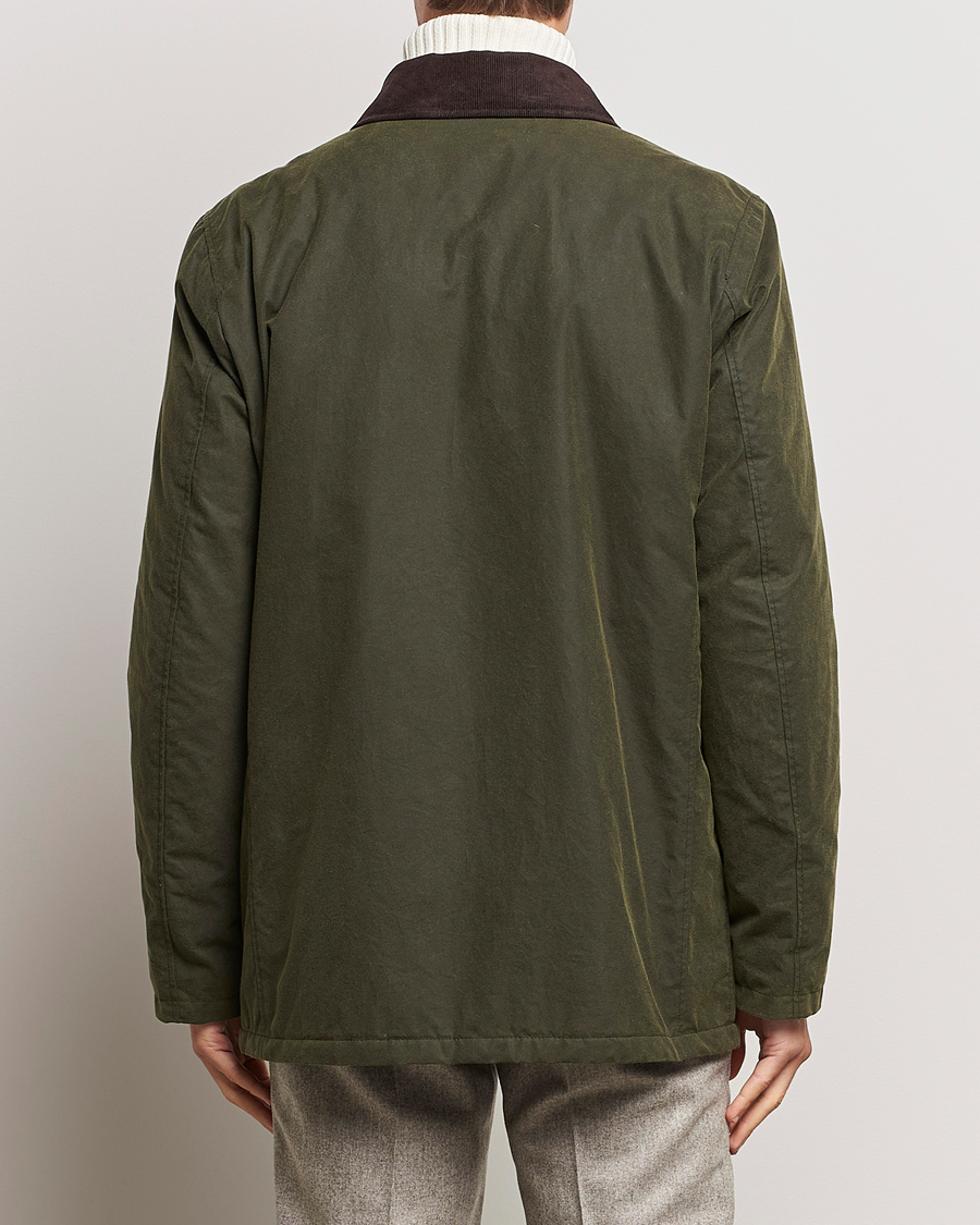 Homme | Manteaux Et Vestes | Oscar Jacobson | Colewyn Waxed Padded Jacket Olive