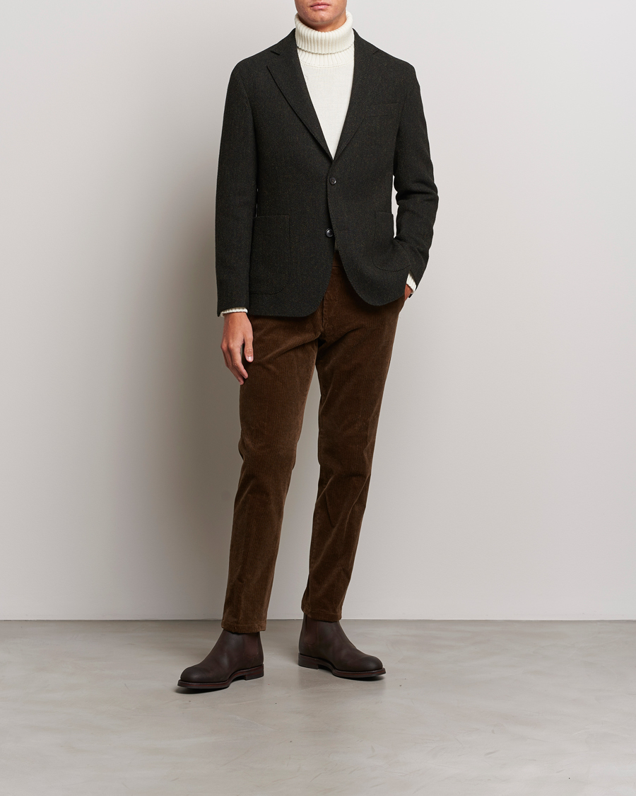 Homme | Pantalons | Oscar Jacobson | Denz Corduroy Trousers Camel