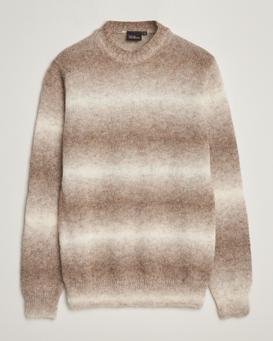 Homme | Pulls Et Tricots | Oscar Jacobson | Valter Alpaca Knitted Sweater Beige