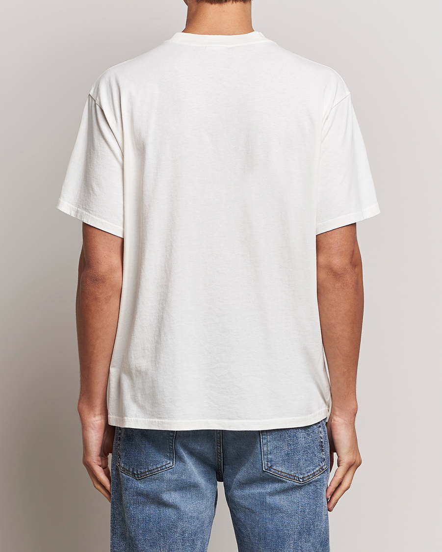 Homme | T-shirts | Nudie Jeans | Koffe Future Crew Neck T-Shirt Off White