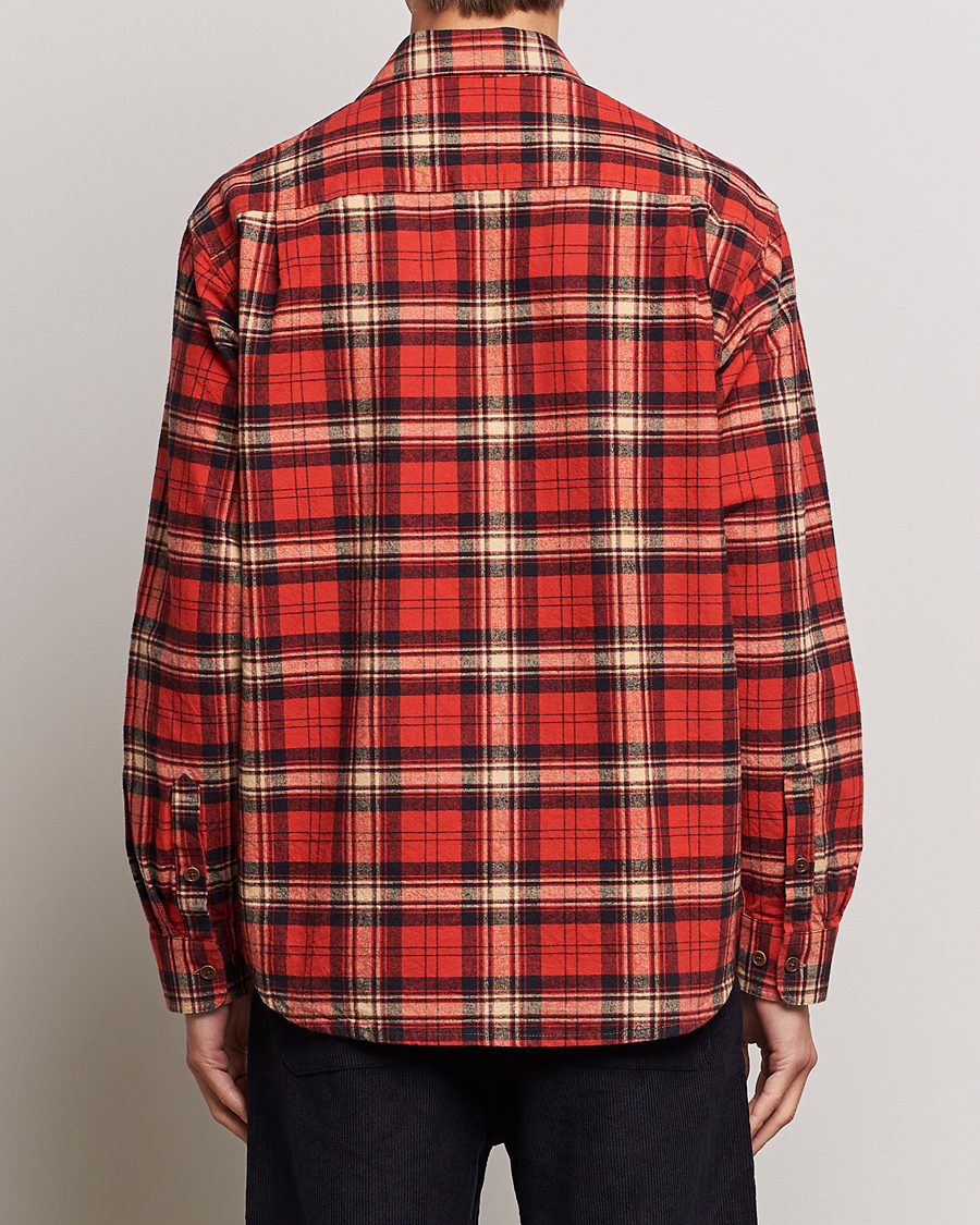 Homme | Chemises | Nudie Jeans | Filip Flannel Checked Shirt Red