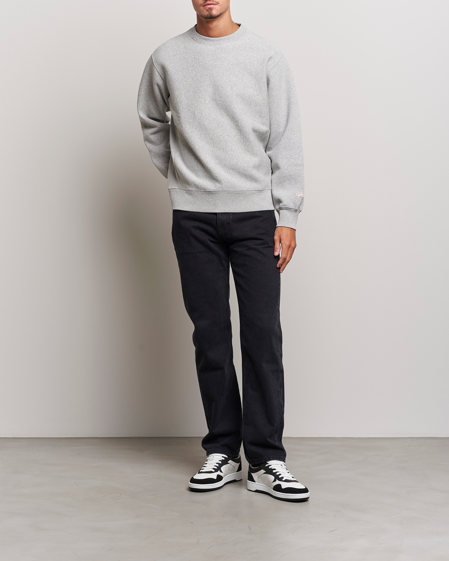 Homme | Pulls Et Tricots | Nudie Jeans | Hasse Crew Neck Sweatshirt Grey Melange