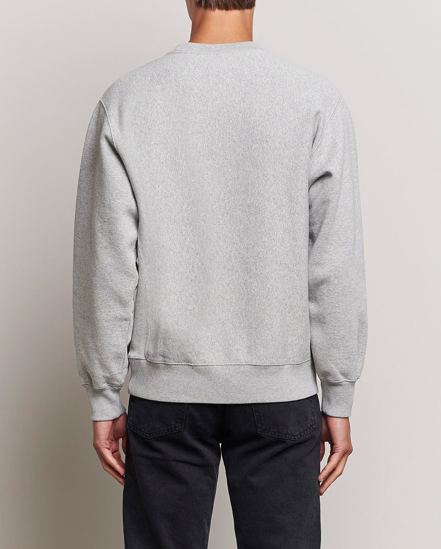 Homme | Pulls Et Tricots | Nudie Jeans | Hasse Crew Neck Sweatshirt Grey Melange