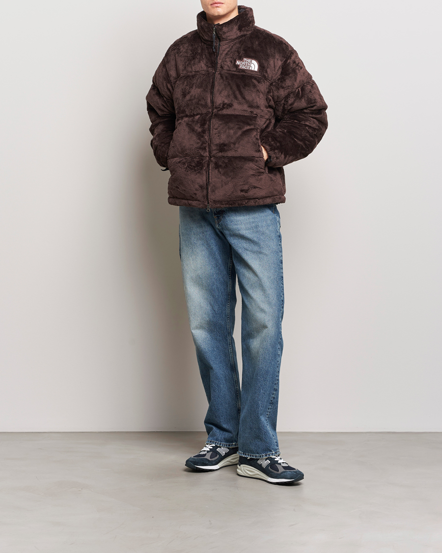 Homme | Manteaux Et Vestes | The North Face | 1996 Retro Nuptse Fleece Velour Jacket Coal Brown
