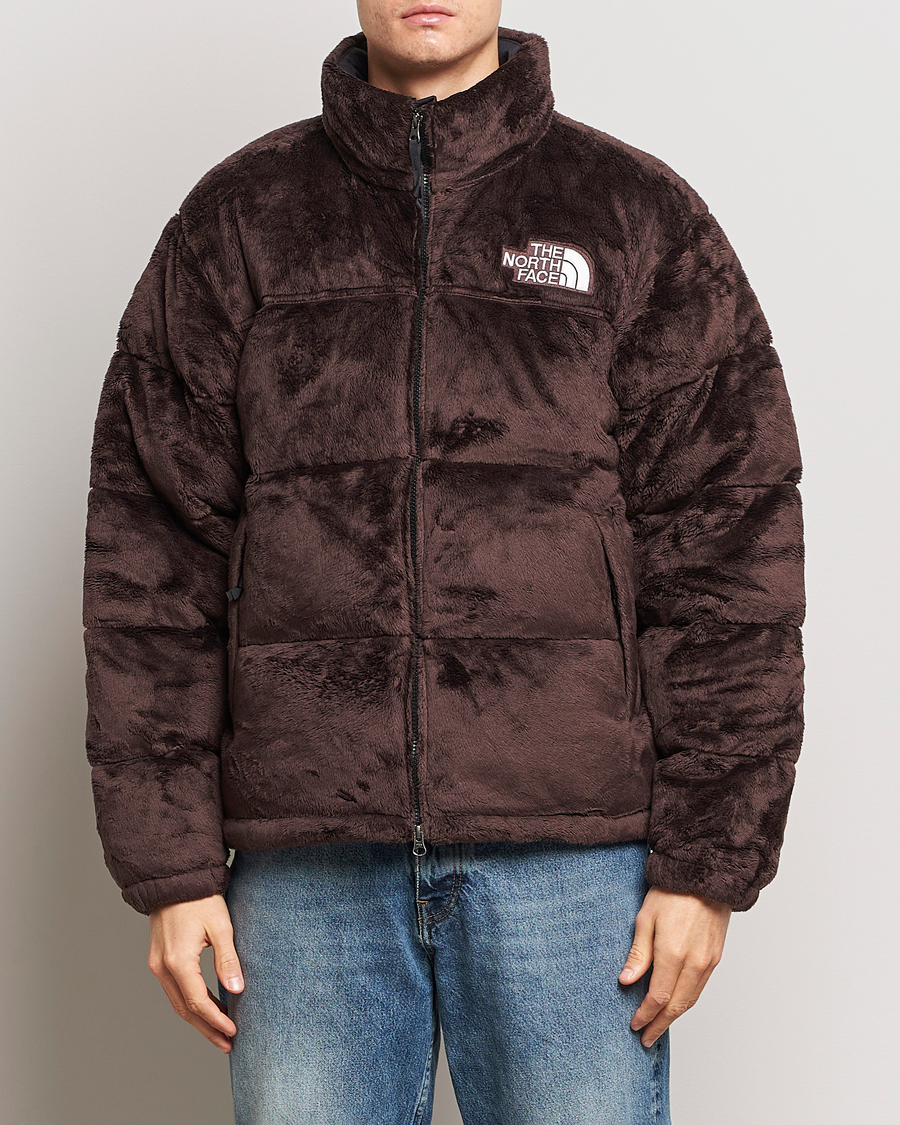 Homme | Manteaux Et Vestes | The North Face | 1996 Retro Nuptse Fleece Velour Jacket Coal Brown