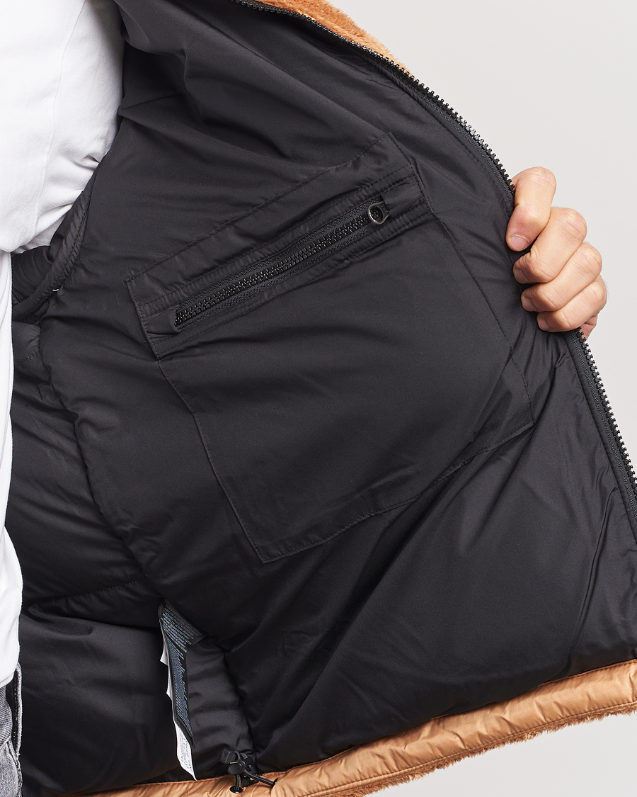 Homme | Manteaux Et Vestes | The North Face | urb1996 Retro Nuptse Fleece Velour Jacket Almond Butter