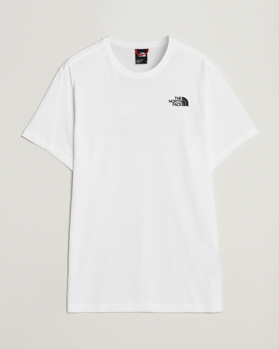 Homme | T-shirts | The North Face | Redbox Tee White/Summit Gold