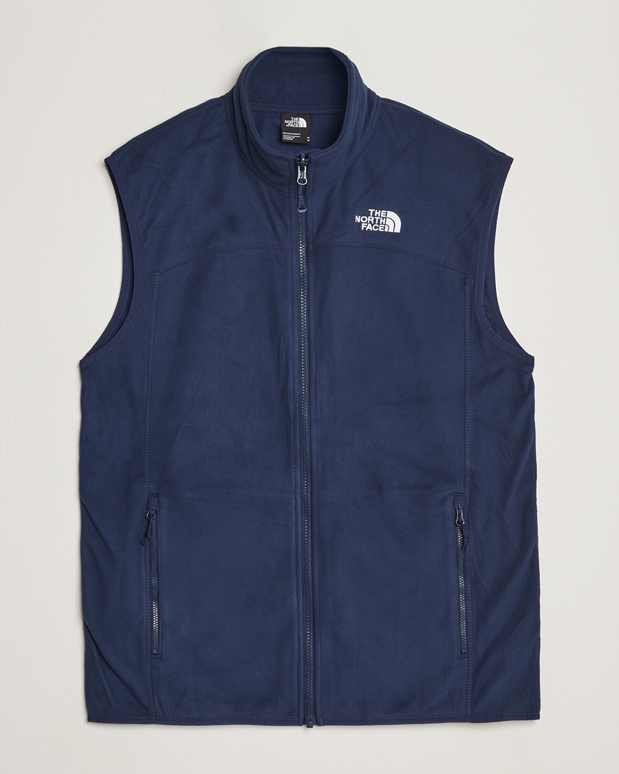 Homme | Pulls Et Tricots | The North Face | 100 Glacier Vest Summit Navy