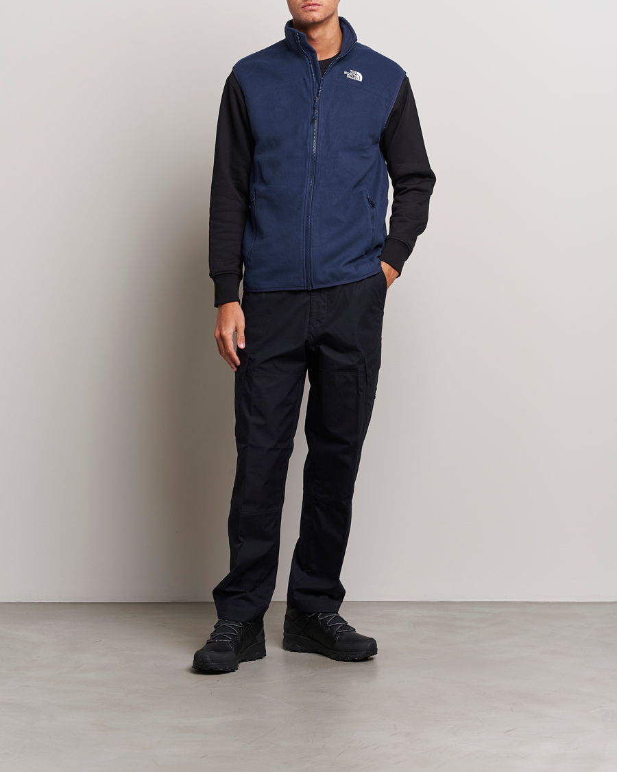 Homme | Pulls Et Tricots | The North Face | 100 Glacier Vest Summit Navy