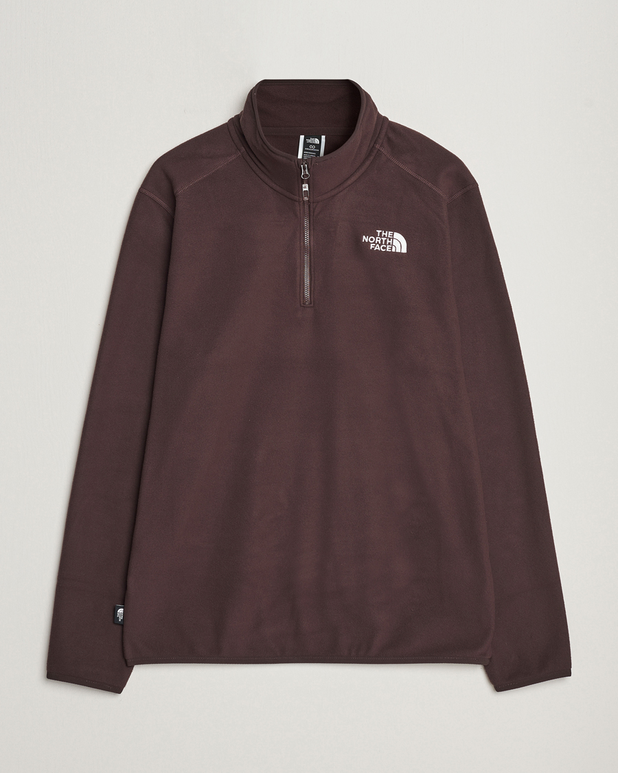 Homme | Pulls Et Tricots | The North Face | 100 Glacier 1/4 Zip Coal Brown