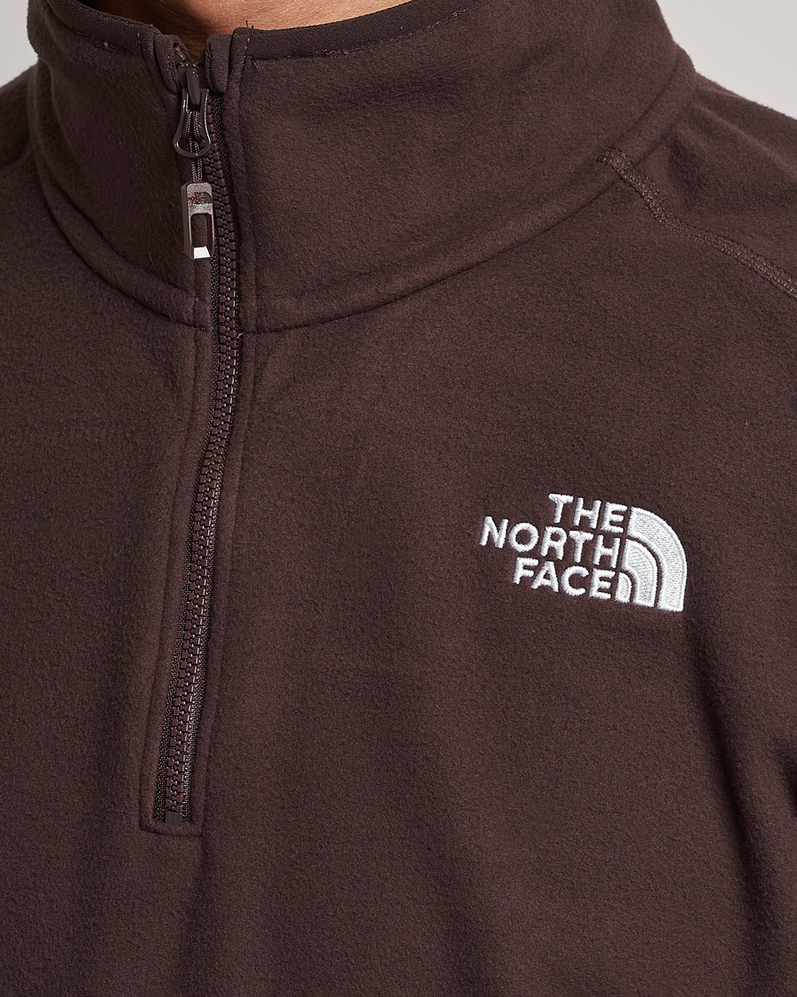 Homme | Pulls Et Tricots | The North Face | 100 Glacier 1/4 Zip Coal Brown