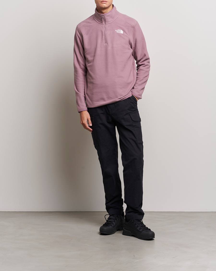 Homme | Pulls Et Tricots | The North Face | 100 Glacier 1/4 Zip Fawn Grey