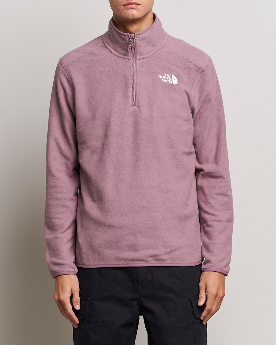 Homme | Pulls Et Tricots | The North Face | 100 Glacier 1/4 Zip Fawn Grey