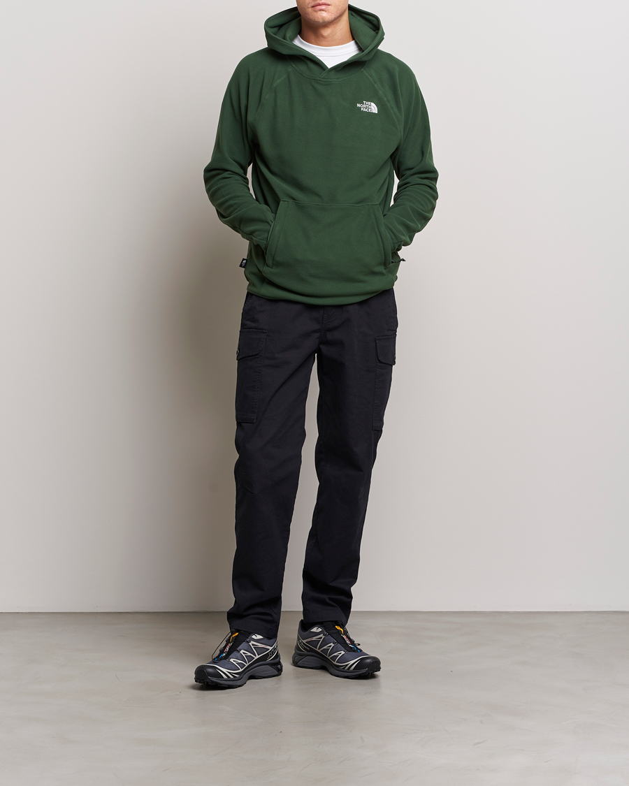 Homme | Pulls Et Tricots | The North Face | 100 Glacier Hoodie Pine Needle