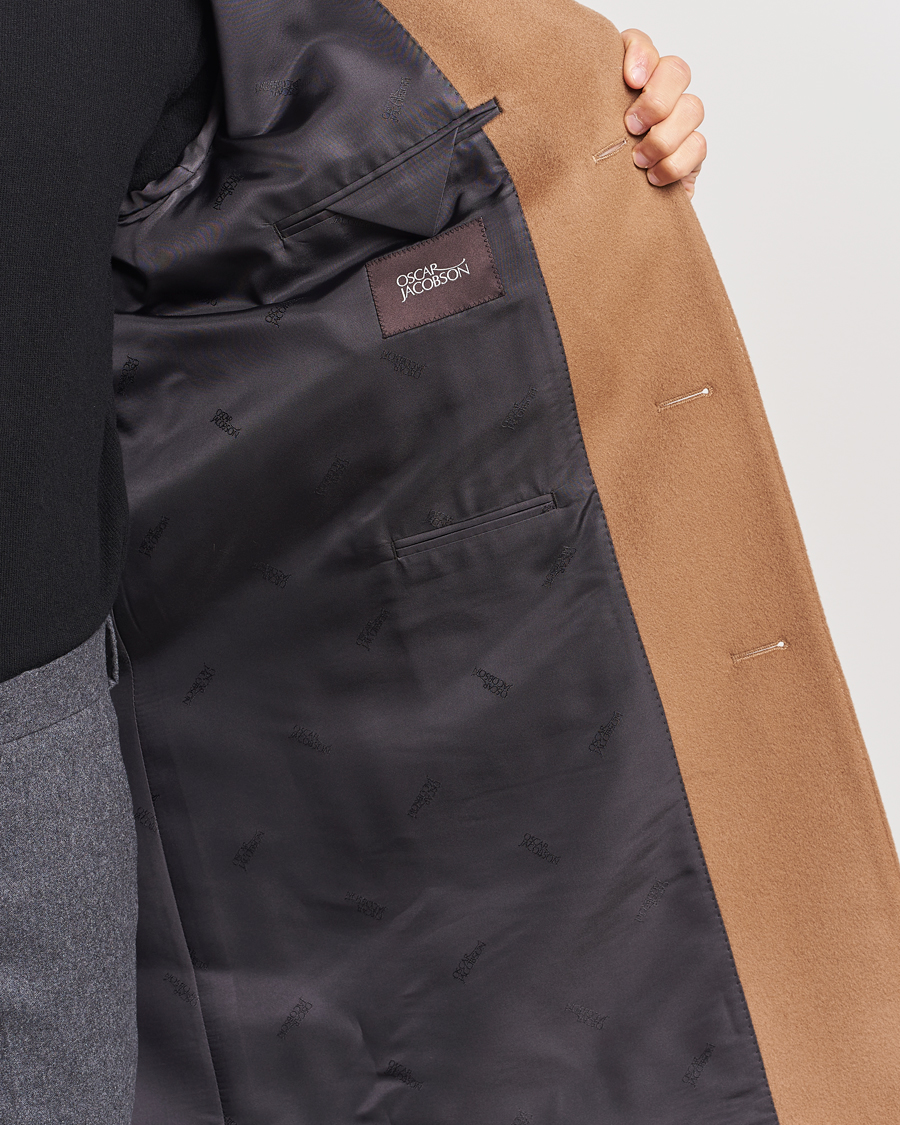 Homme | Manteaux Et Vestes | Oscar Jacobson | Shaw Wool/Cashmere Coat Camel