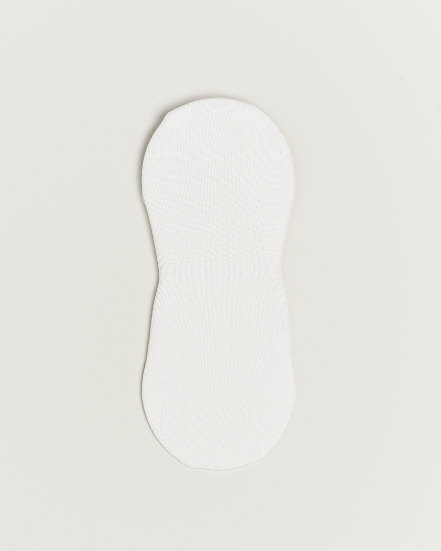 Homme | Italian Department | Bresciani | Step in Ghost Socks White