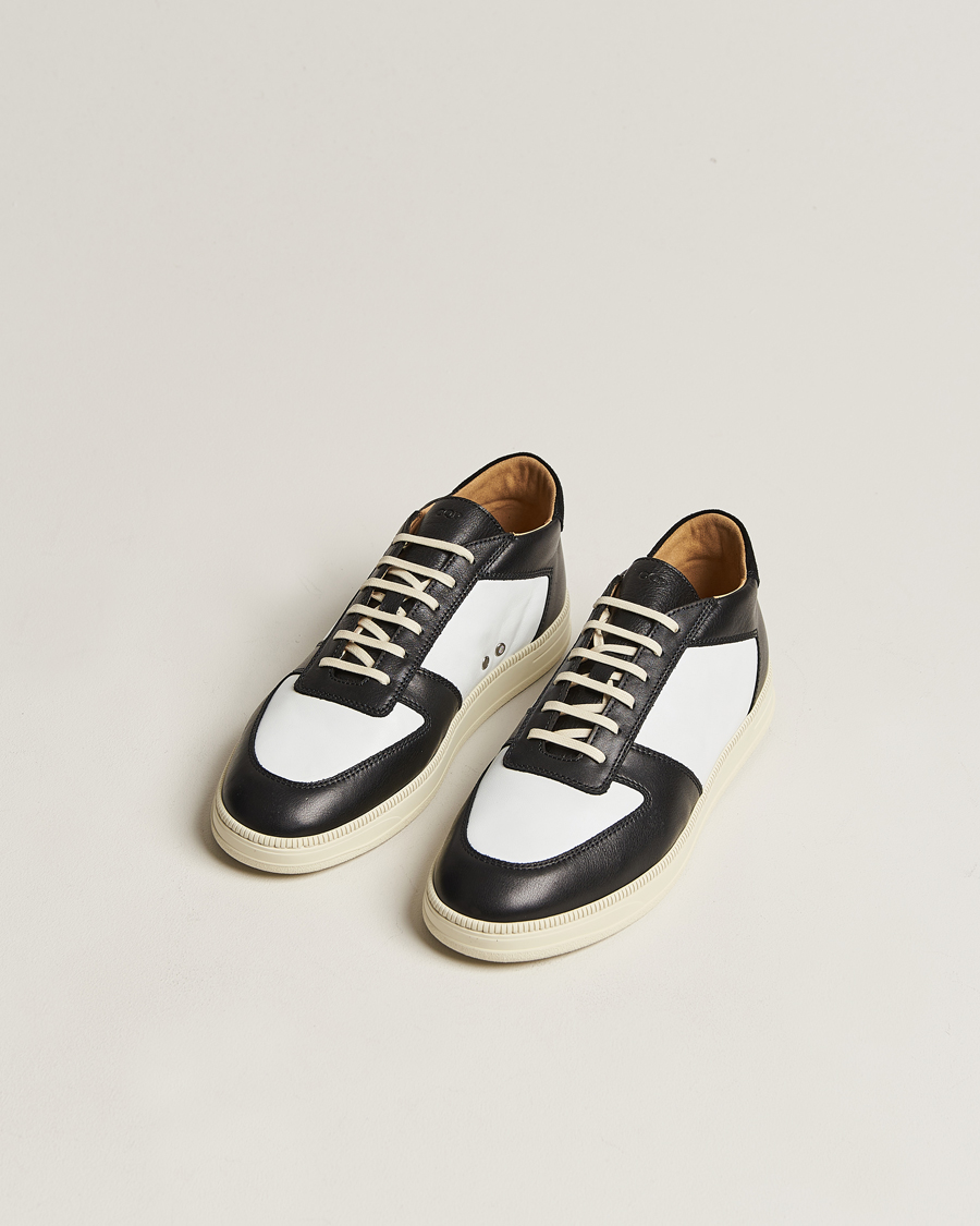 Homme | Chaussures | CQP | Cingo Leather Sneaker Black/White