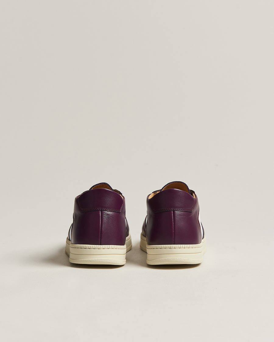 Homme | CQP Cingo Leather Sneaker Eggplant/White | CQP | Cingo Leather Sneaker Eggplant/White