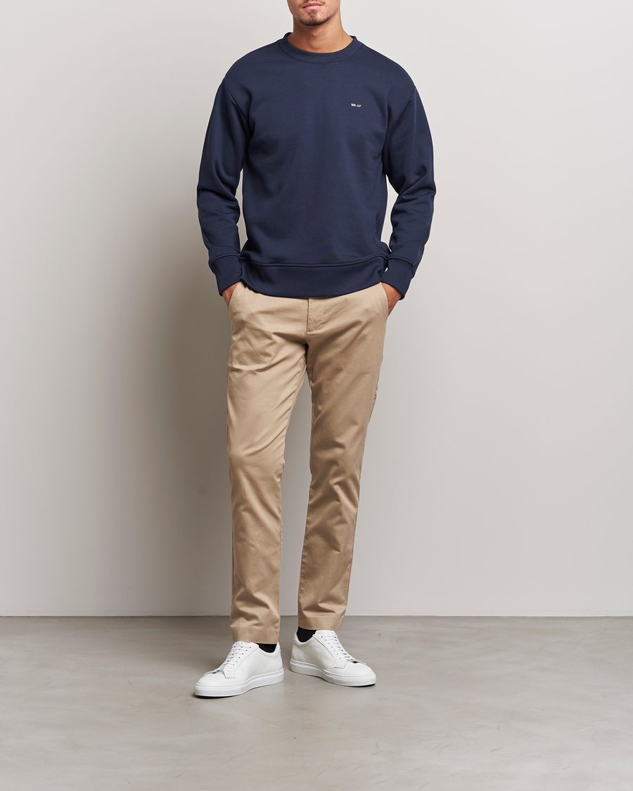 Homme | Pantalons | NN07 | Theo Regular Fit Stretch Chinos Khaki