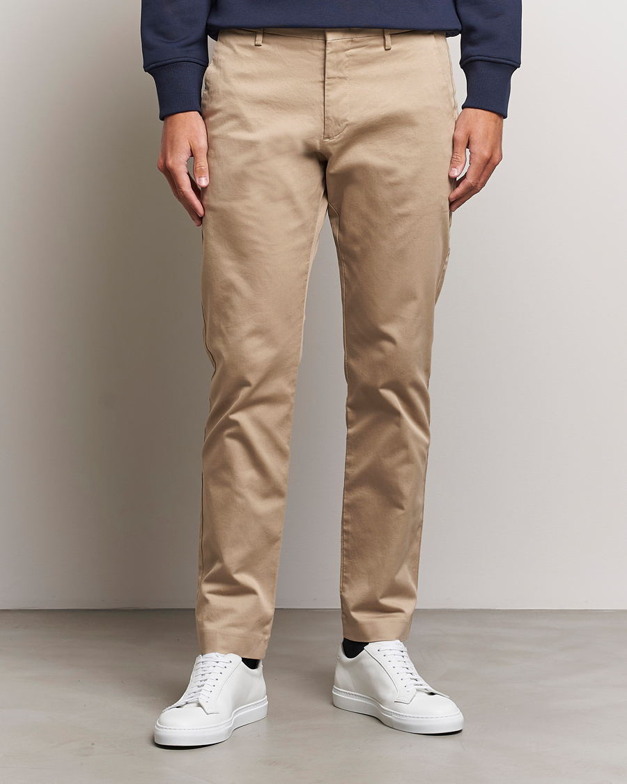 Homme | Pantalons | NN07 | Theo Regular Fit Stretch Chinos Khaki