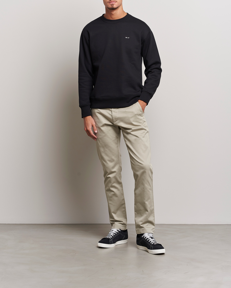 Homme | Pantalons | NN07 | Theo Regular Fit Stretch Chinos Fog