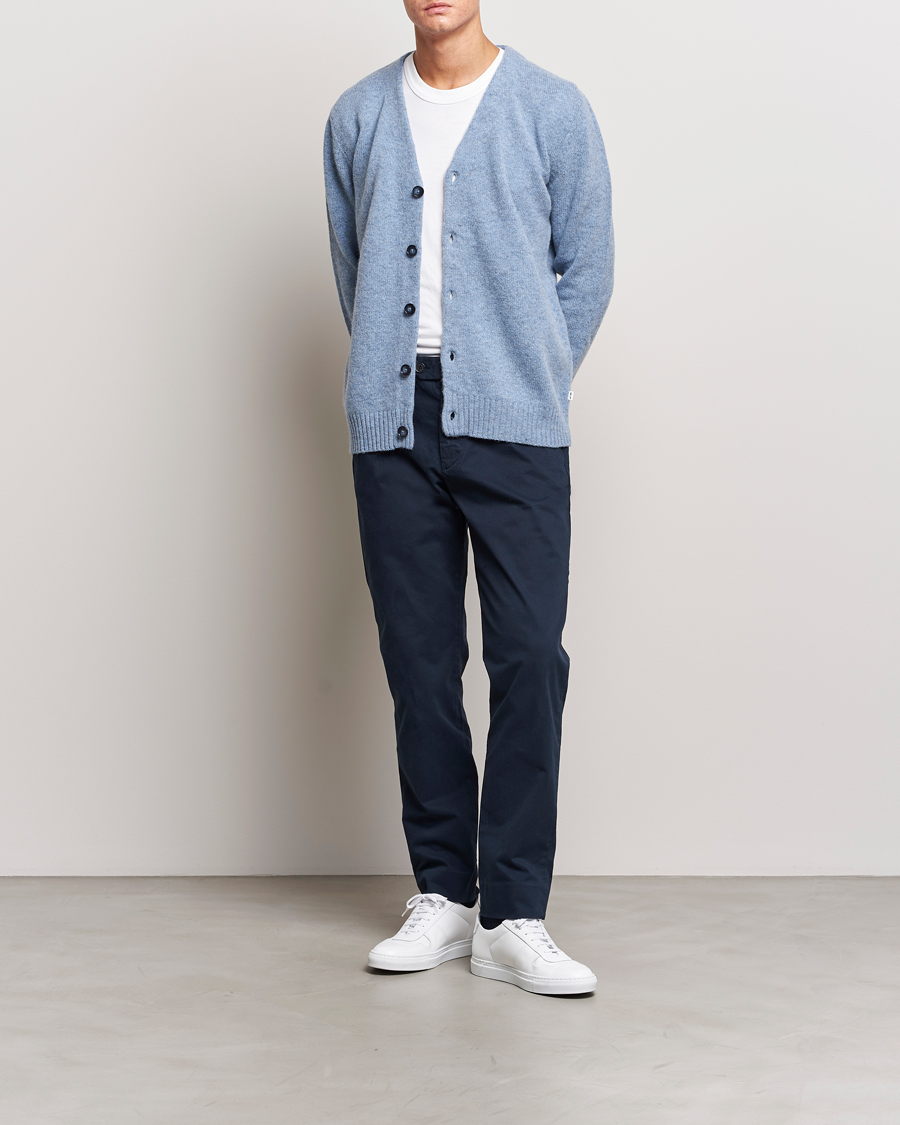 Homme | Pantalons | NN07 | Wilhelm Regular Fit Stretch Chinos Navy Blue