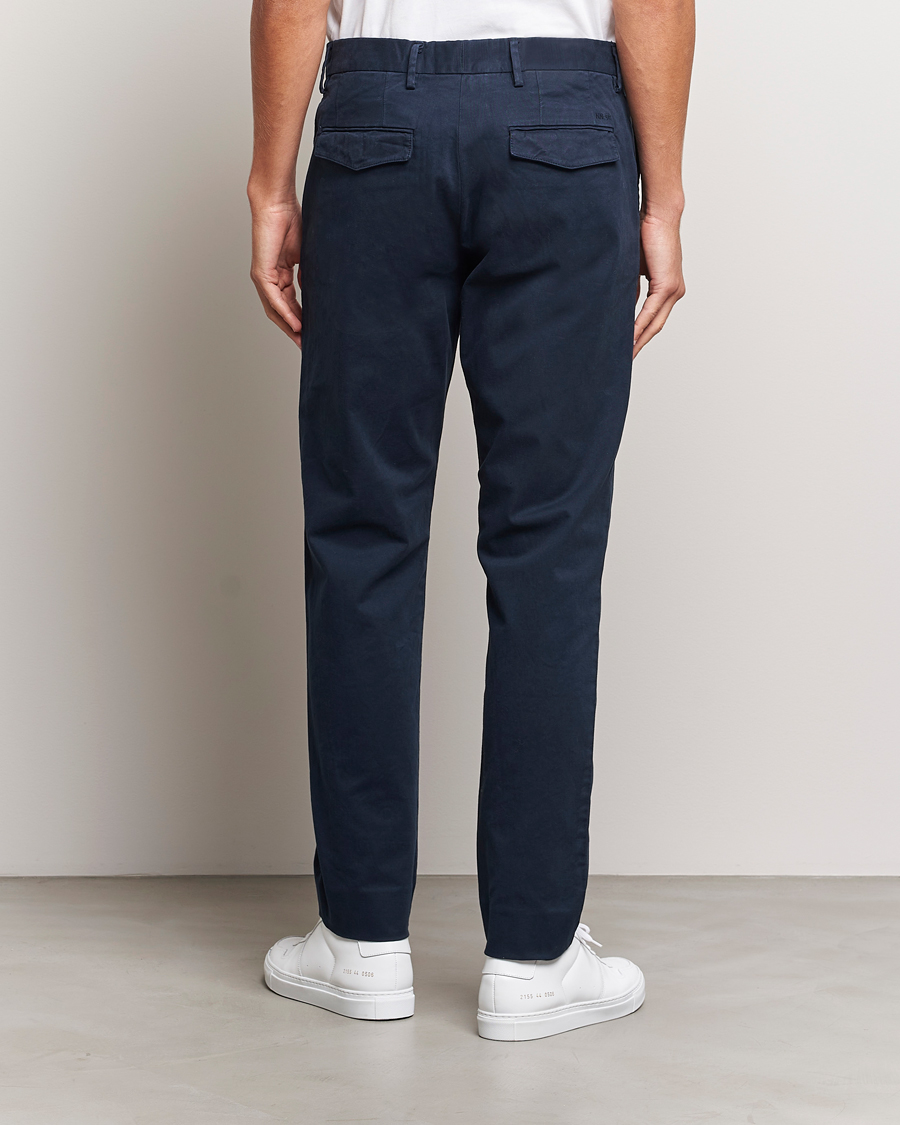 Homme | Pantalons | NN07 | Wilhelm Regular Fit Stretch Chinos Navy Blue