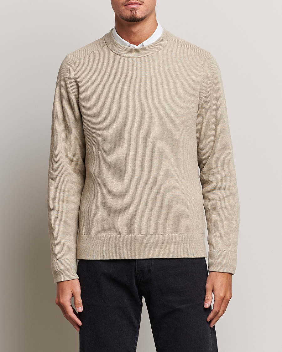 Homme | Pulls Tricotés | NN07 | Kevin Cotton Knitted Sweater Khaki