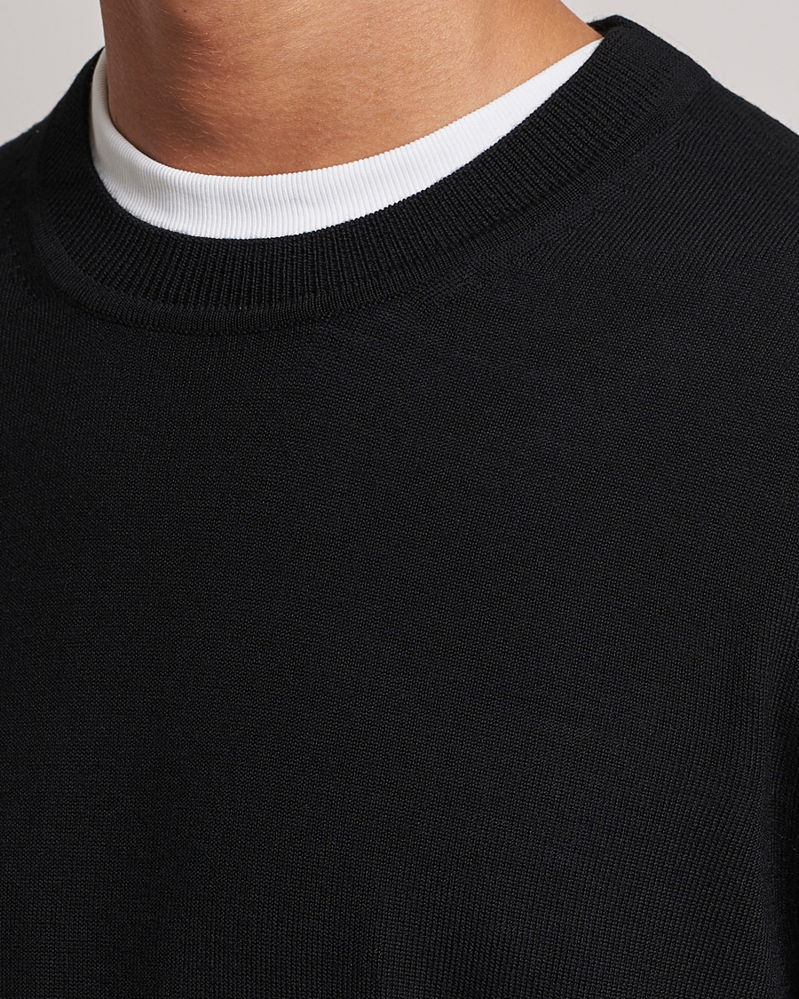 Homme | Pulls Et Tricots | NN07 | Ted Merino Crew Neck Pullover Black