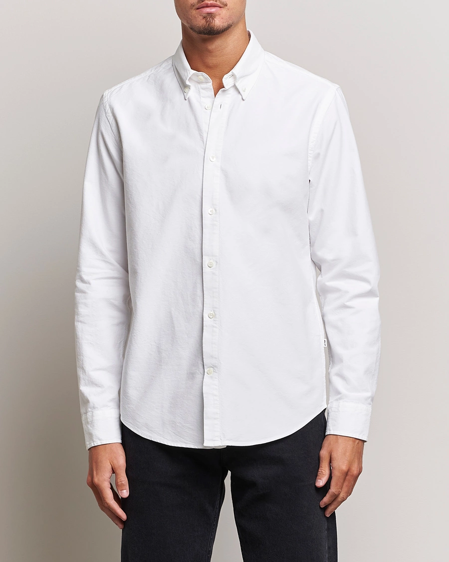 Homme | Casual | NN07 | Arne Button Down Oxford Shirt White