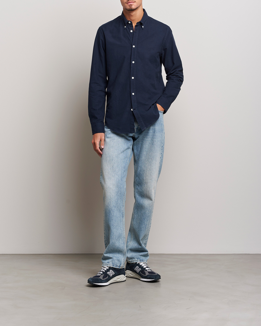 Homme | Chemises | NN07 | Arne Button Down Oxford Shirt Navy Blue
