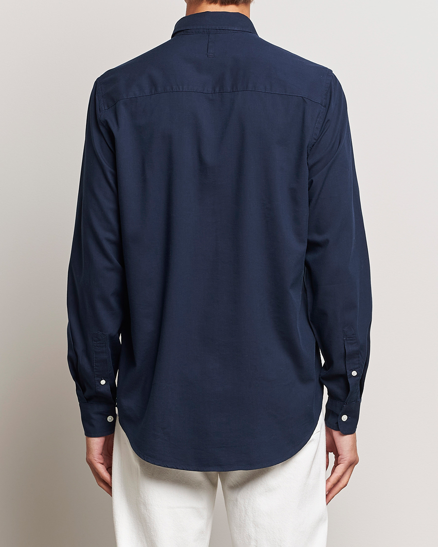 Homme | Chemises | NN07 | Arne Tencel Shirt Navy Blue