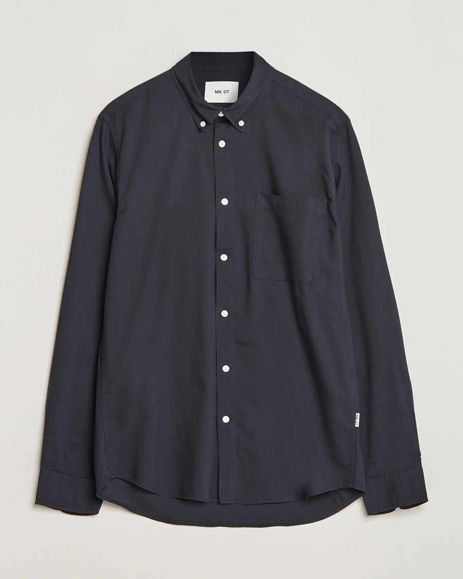 Homme | Chemises | NN07 | Arne Tencel Shirt Black
