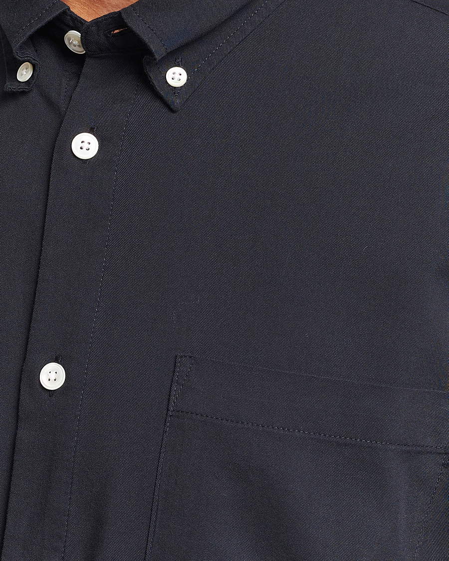 Homme | Chemises | NN07 | Arne Tencel Shirt Black