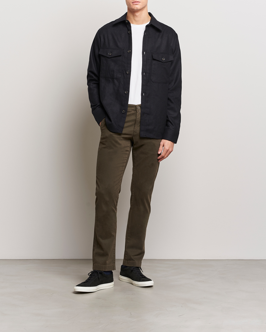 Homme | Pantalons | Jacob Cohën | Bobby Cotton Chinos Brown