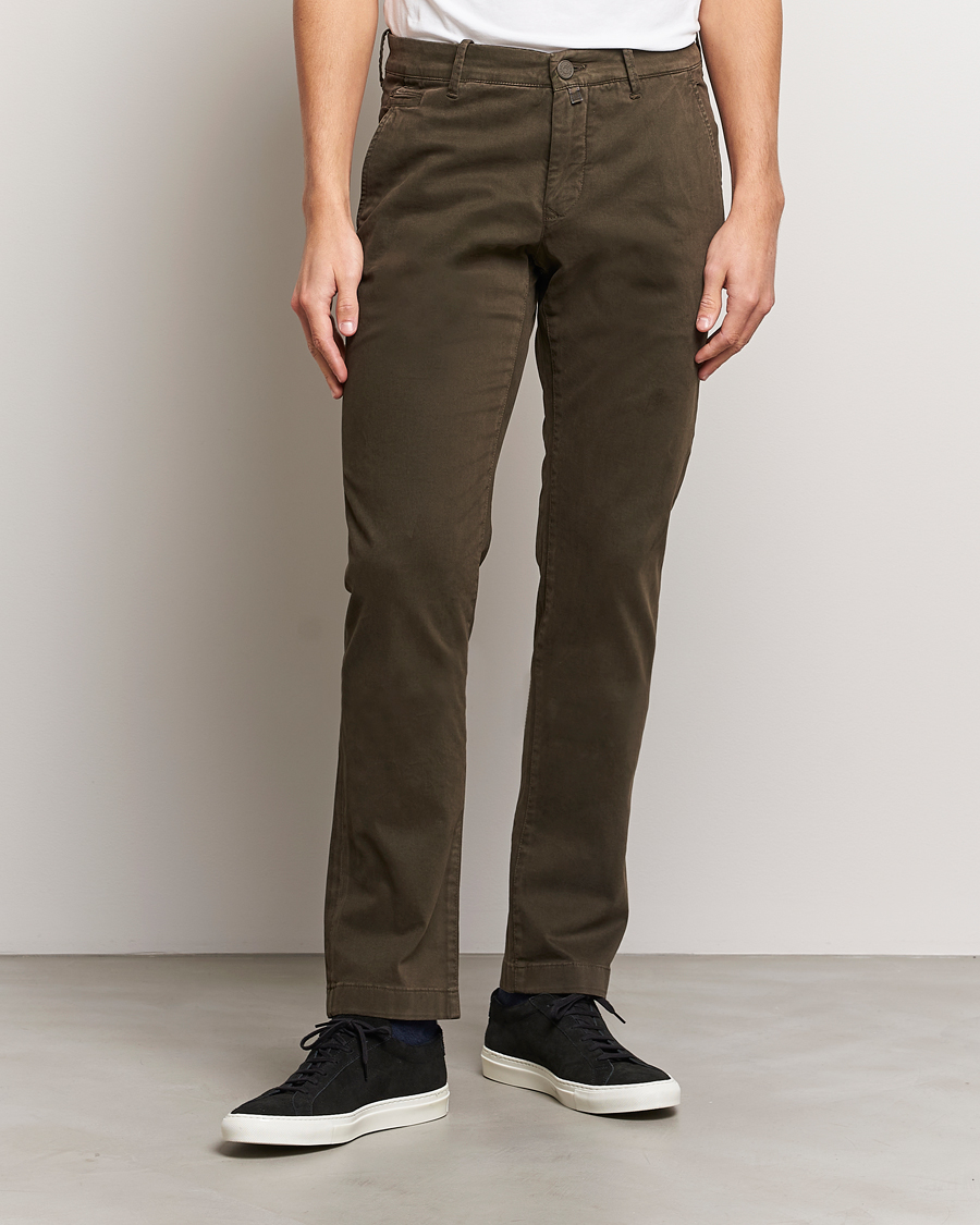 Homme | Pantalons | Jacob Cohën | Bobby Cotton Chinos Brown
